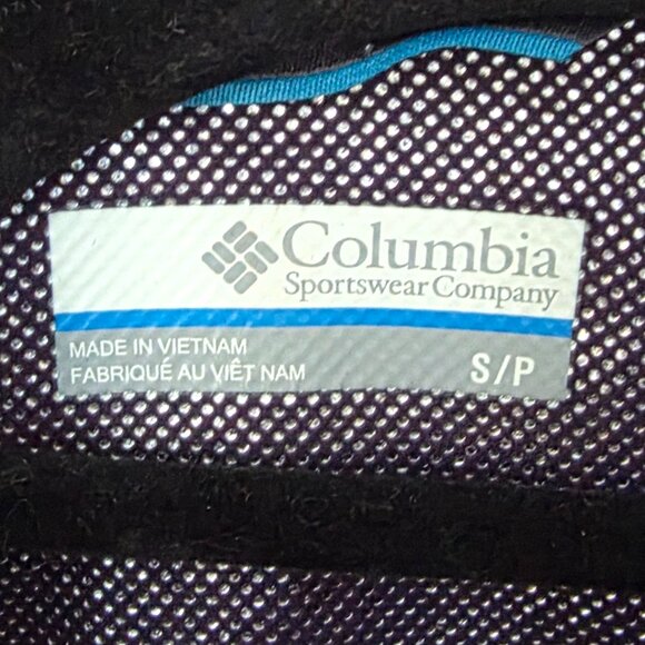 COLUMBIA Kruser Ridge Softshell Jacket | Small | Purple Omni-Heat Waterproof EUC - Picture 8 of 9